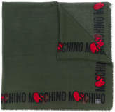 Thumbnail for your product : Moschino heart logo scarf