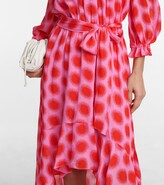 Thumbnail for your product : Diane von Furstenberg Ferris printed ruffle dress