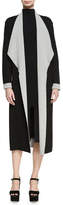 Thumbnail for your product : Alice + Olivia Lucila Double Knit Open-Front Long Jacket