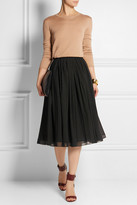 Thumbnail for your product : Alice + Olivia Andalasia studded chiffon midi skirt