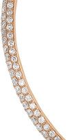 Thumbnail for your product : Anita Ko 18-karat rose gold diamond hoop earrings