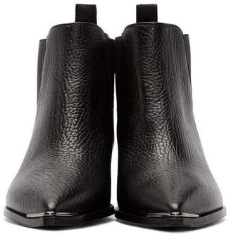 Acne Studios Jensen Grain Leather Boot Black