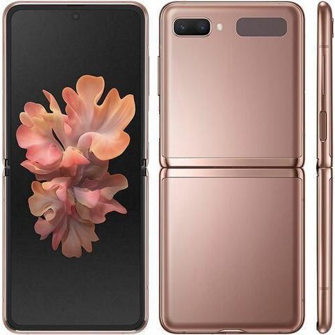 Samsung Galaxy Z Flip 5G F7070 Bronze 6.7' Snapdragon 865+ 8/256GB By FedEx