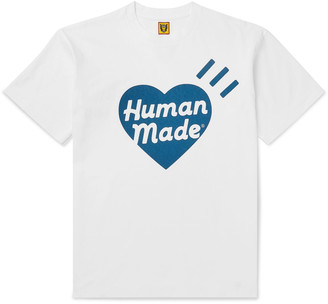 Human Made Slim-Fit Logo-Print Cotton-Jersey T-Shirt