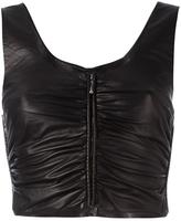 Alexander Wang Ruched Cropped Top 