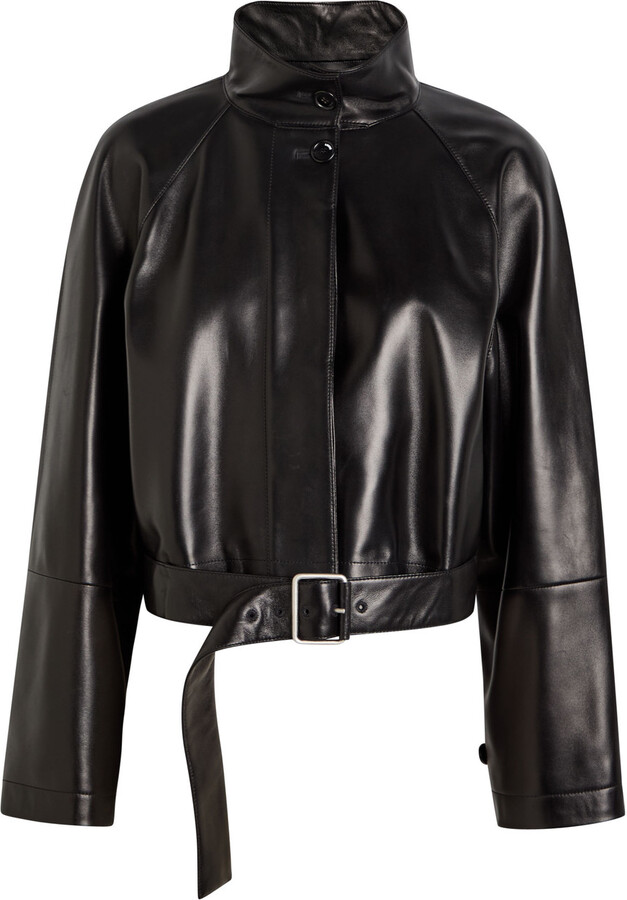 Loewe Belted Leather Jacket