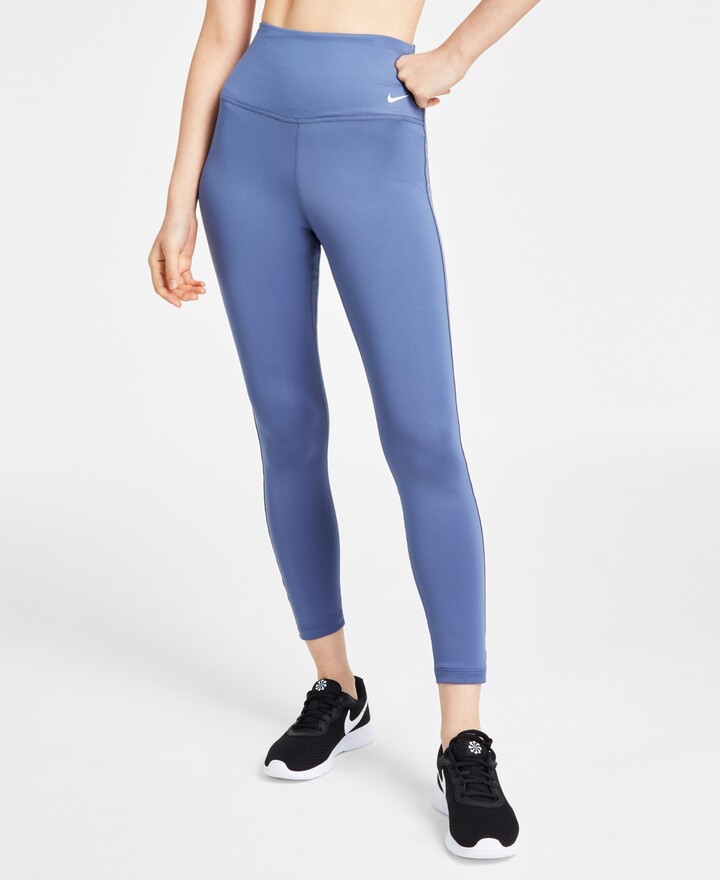 Nike Women's Therma-fit One High-Waisted 7/8 Leggings - Diffused