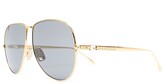 Thumbnail for your product : Fendi Eyewear Baguette pilot-frame sunglasses