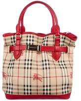 Thumbnail for your product : Burberry Haymarket Check Golderton Bag
