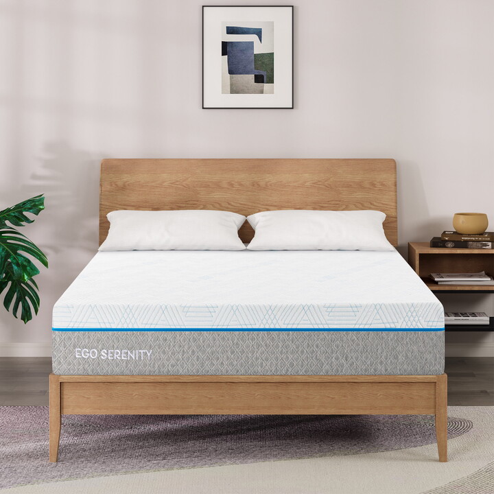 EGOHOME Full Mattress, Gel Memory Foam 10" Mattress in a Box, Ego Serenity