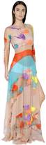 Thumbnail for your product : Blumarine Flower Embroidered Tulle Dress