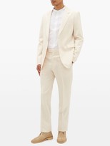Thumbnail for your product : The Row Isaac Tailored Wool-blend Twill Suit Trousers - Cream