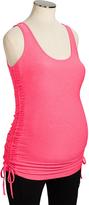 Thumbnail for your product : Old Navy Maternity Active Side-Shirred Tanks