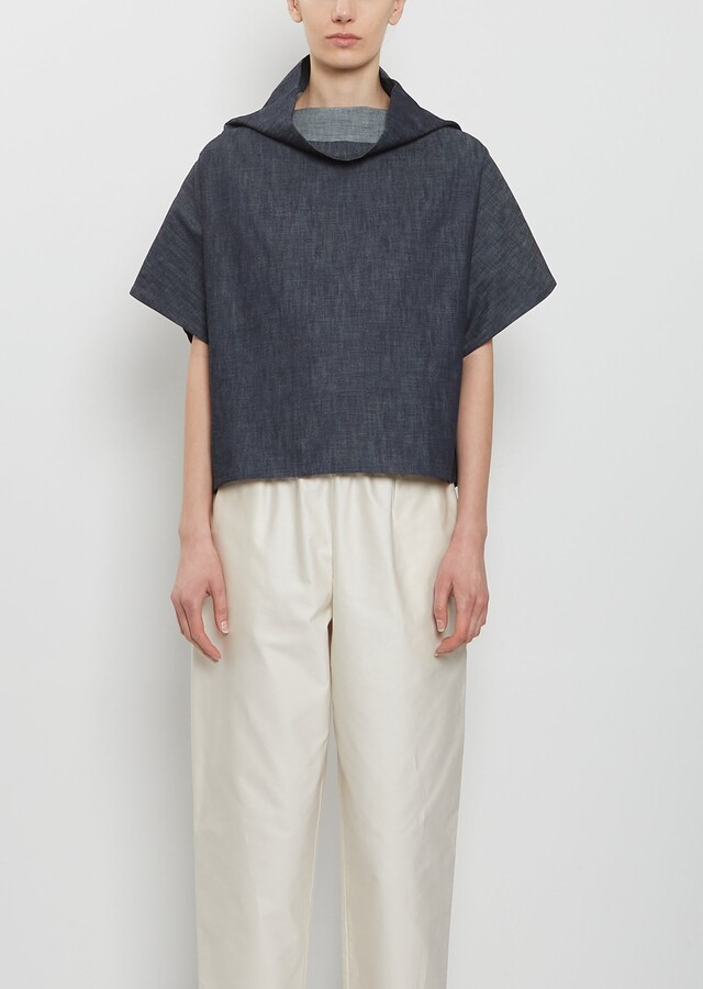 Dusan Denim Tunic Top