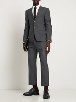 Thumbnail for your product : Thom Browne Classic wool pants w/ stripes