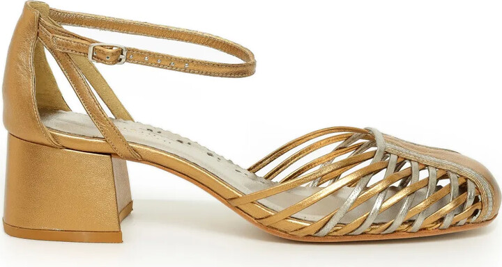 Sarah Chofakian 40mm Spiro pumps