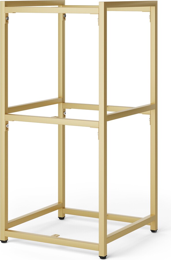 Dunelm Modular 3 Shelf Gold Frame Component Gold ShopStyle Bookcases