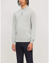 Thumbnail for your product : SLOWEAR Long-sleeved wool-blend polo shirt