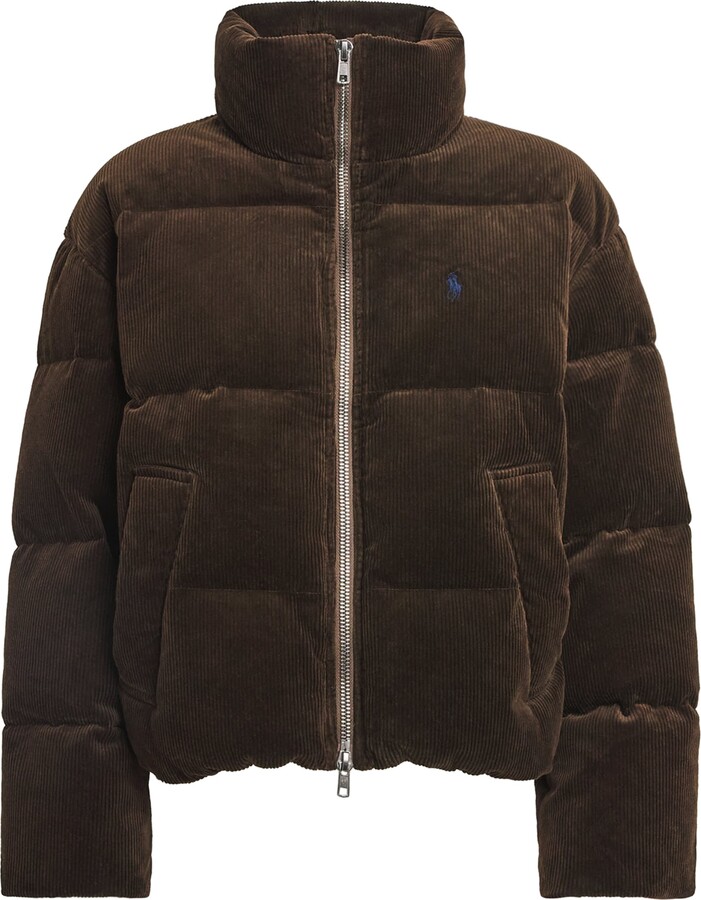 Polo Ralph Lauren Stretch-Cotton Corduroy Puffer Jacket