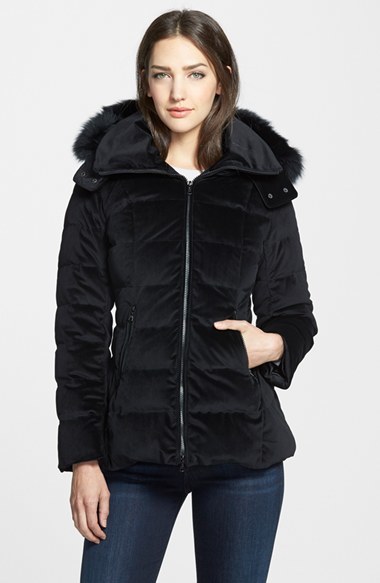 trina turk down jacket