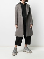 Thumbnail for your product : Y's Wool-Blend Coat