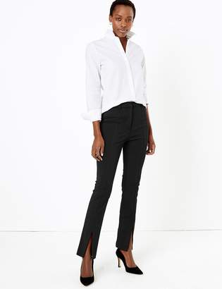 M&S CollectionMarks and Spencer Skinny Split Front Trousers