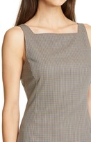 Thumbnail for your product : Theory Square Neck Wool Sheath Dress