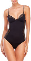Thumbnail for your product : Cosabella Lace Inset Bodysuit