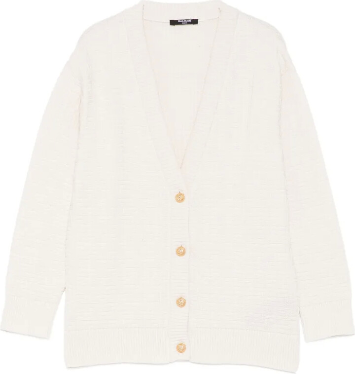 Balmain Kids Cotton Cardigan