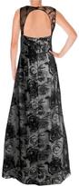 Thumbnail for your product : Aidan Mattox Floral Semi-Sweetheart Dress 54467470