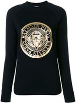 Thumbnail for your product : Balmain logo medallion sweatshirt