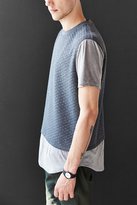 Thumbnail for your product : Standard Issue Quilted Suede Pieced Tee