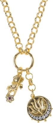 Patroula Jewellery Gold Belcher Wise Owl Necklace