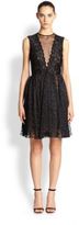 Thumbnail for your product : ABS by Allen Schwartz Lace Illusion Dress