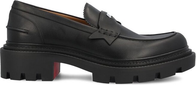 Christian Louboutin Moc College Slip-On Loafers