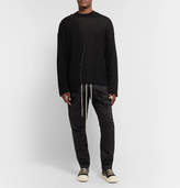 Thumbnail for your product : Rick Owens Slim-Fit Nylon and Cotton-Blend Faille Cargo Trousers - Men - Black