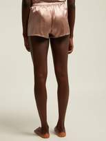Thumbnail for your product : La Perla Silk Satin Pyjama Shorts - Womens - Light Pink