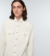 Thumbnail for your product : Brunello Cucinelli Western cotton shirt