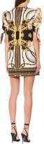 Thumbnail for your product : Versace Printed silk minidress