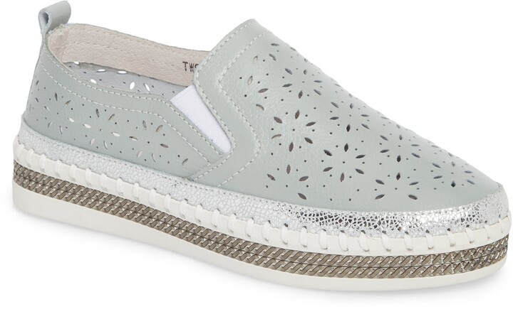 Bernie Mev. Perforated Slip-On Sneaker - ShopStyle