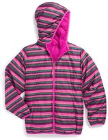 Thumbnail for your product : The North Face 'Moondoggy' Reversible Down Jacket (Big Girls)