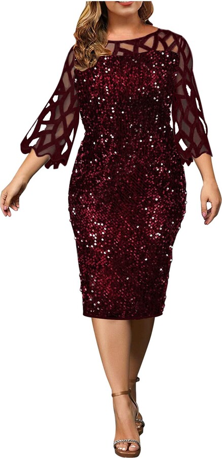 AMhomely Women Blouse Plus Size Sale Ladies Halloween Festival Dresses 3//4 Sleeve Dress Casual Fall Party Printed UK Size Work Office Dresses Party Elegant