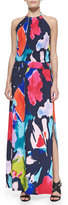 Thumbnail for your product : Trina Turk Shirley Jersey Halter Maxi Dress