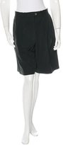 Thumbnail for your product : Jil Sander High-Rise Knee-Length Shorts