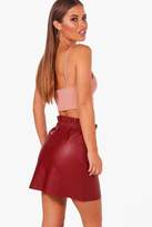 Thumbnail for your product : boohoo Petite Paper Bag Mini Skirt