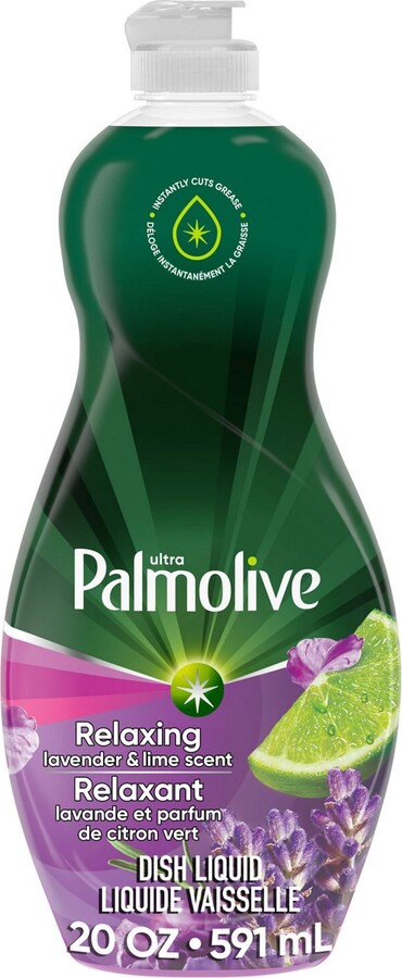 Palmolive Ultra Relaxing Liquid Dish Soap, Lavender & Lime Scent, 20 oz