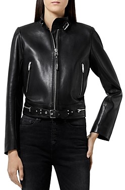 kooples leather moto jacket