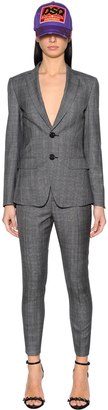 DSQUARED2 Prince Of Wales Cool Wool Suit
