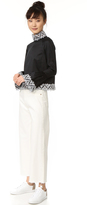 Thumbnail for your product : Jonathan Simkhai Embroidered Mock Neck Top