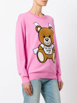 Thumbnail for your product : Moschino toy bear paper cut out jumper